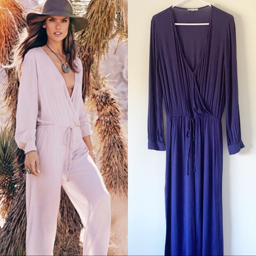 Revolve Ale By Alessandra Silk Jumpsuit
